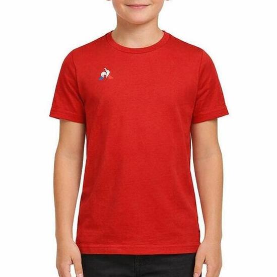 Camiseta Roja Niño Le Coq Sportif Presentación