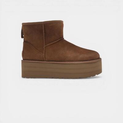 Ugg classic mini platform boot chestnut (women's)