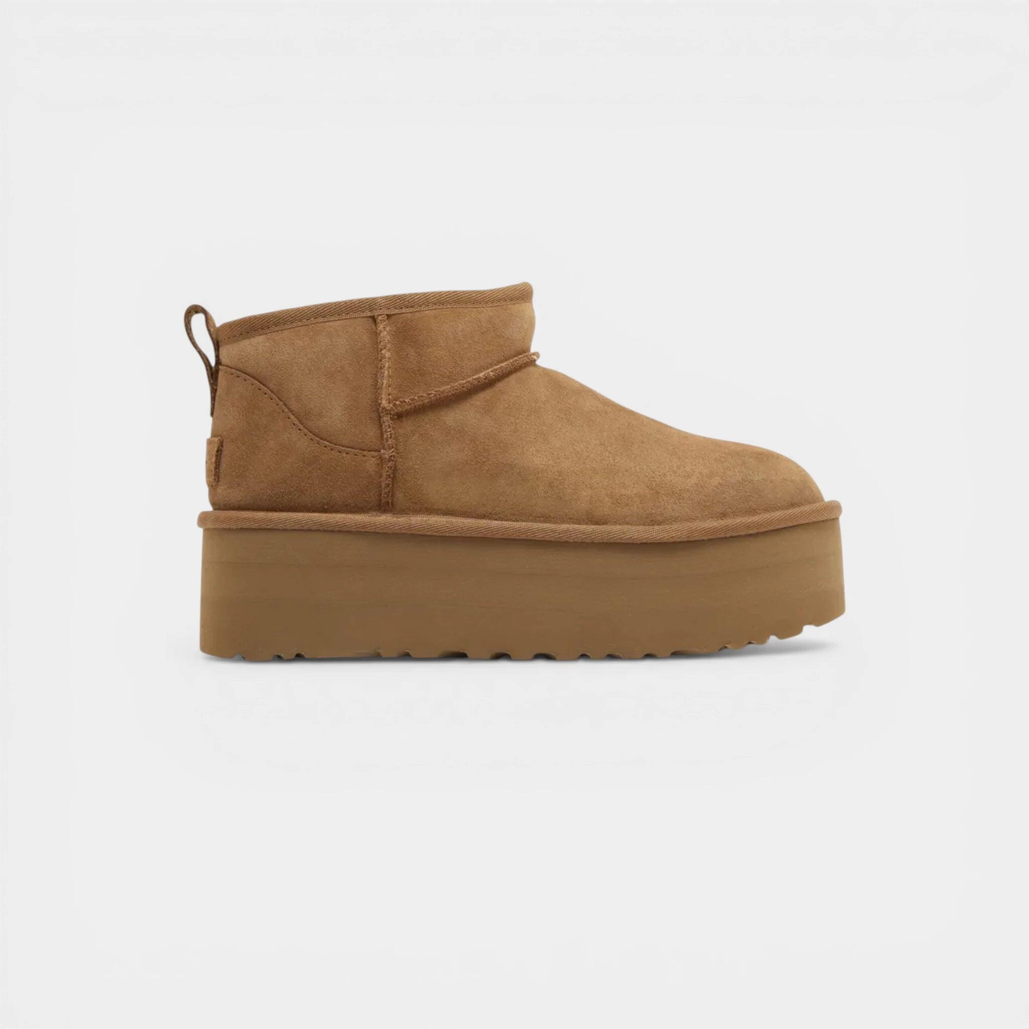 UGG Classic Ultra Mini Platform Chestnut 1/4