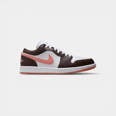 Air jordan 1 low brown/pink (women's)