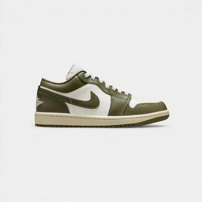Jordan 1 low medium olive (women's)