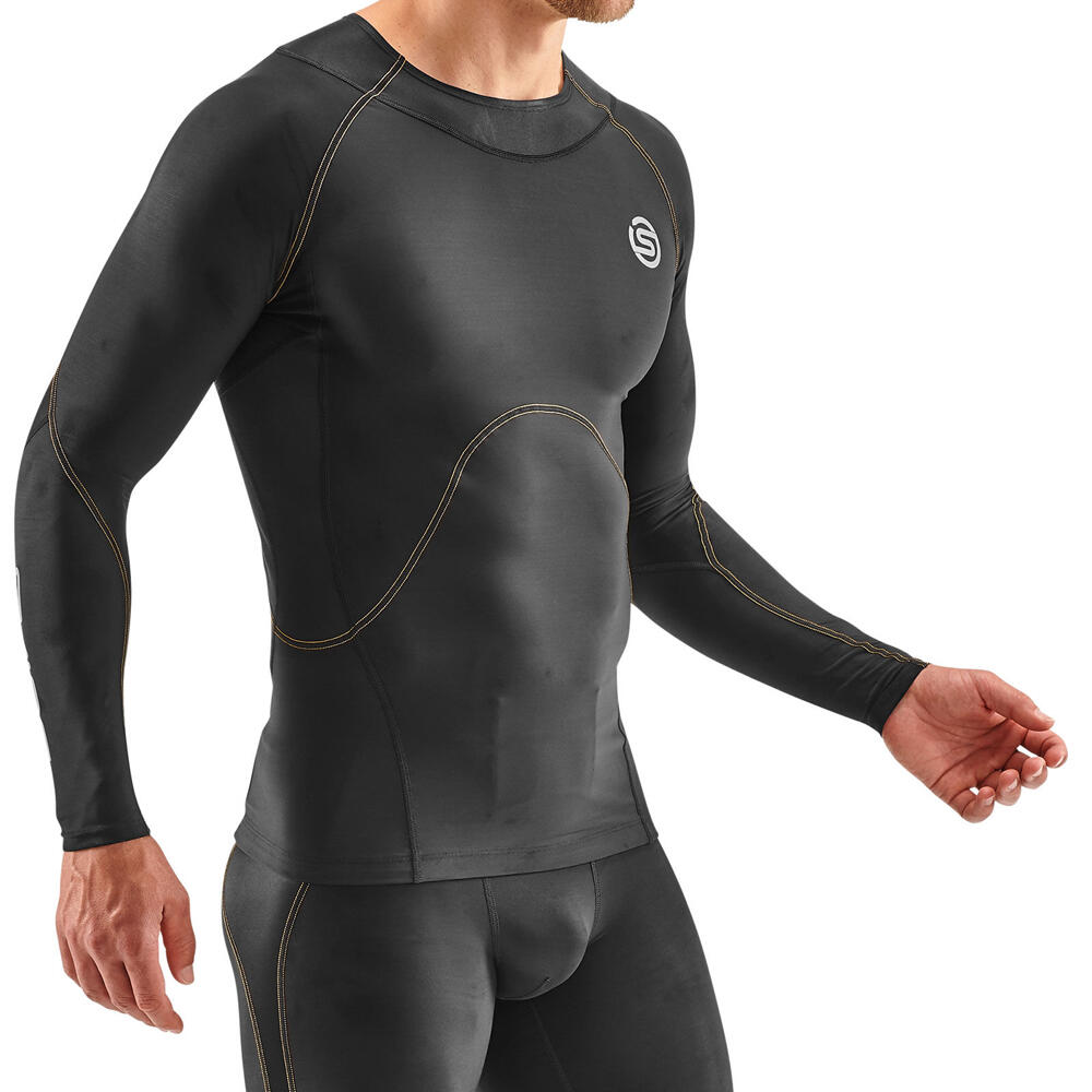 SKINS Compression Men's Series-3 Clothing 400 Long Sleeve Top