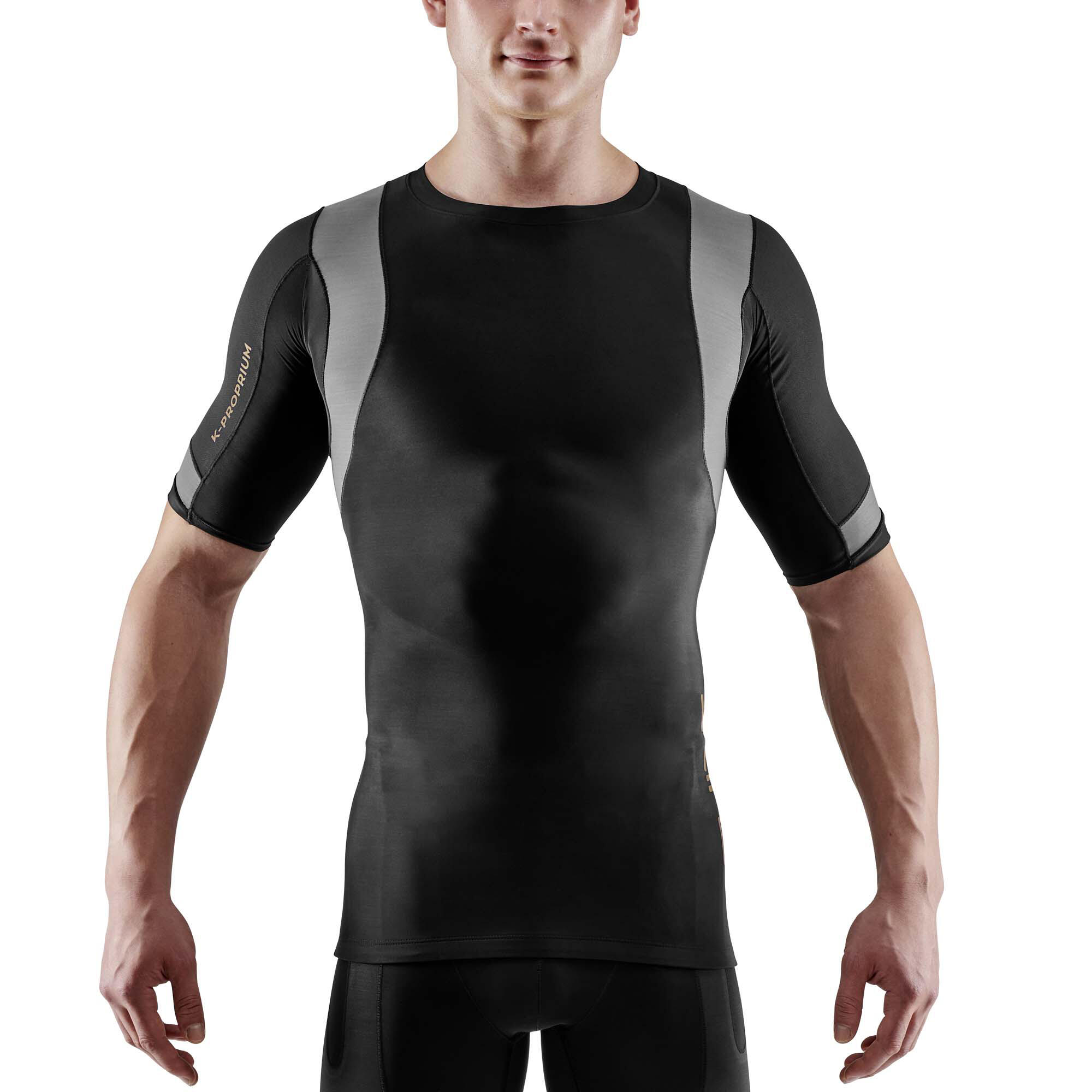 SKINS Series-5 K-Proprium Mens Short Sleeve Top Gym Activewear