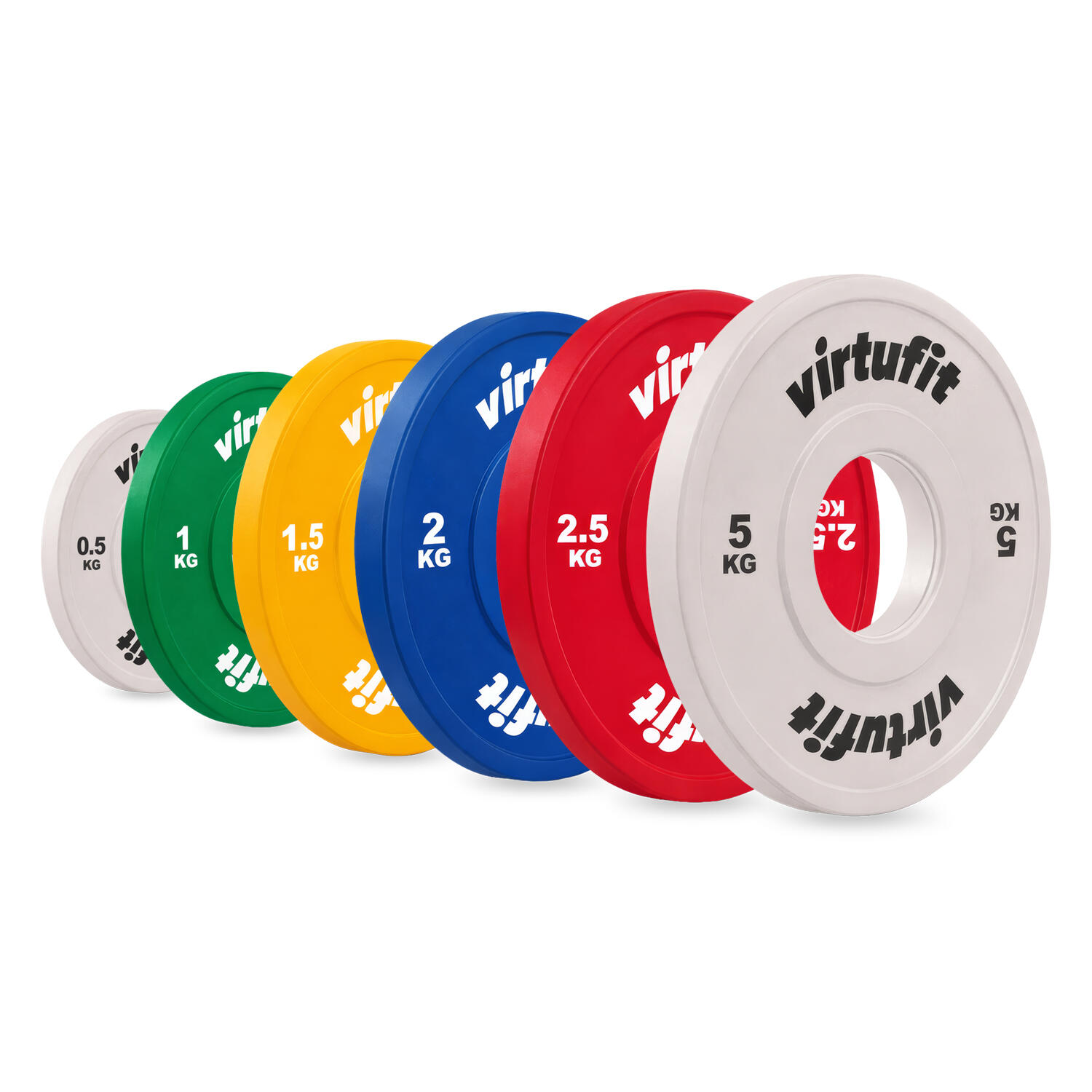 Piatto frazionario olimpico - Piatto peso - 0,5 kg 2/5