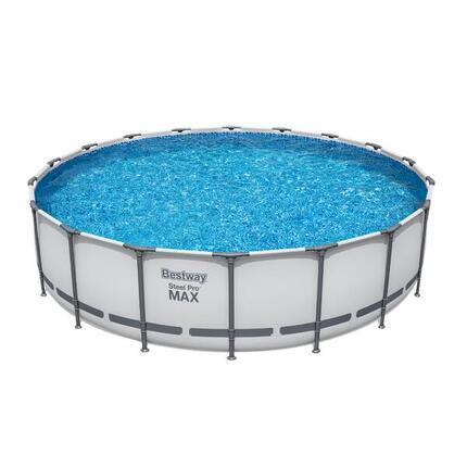 Bestway Piscine hors sol - Ronde - Steel Pro Max - 549 x 122 cm