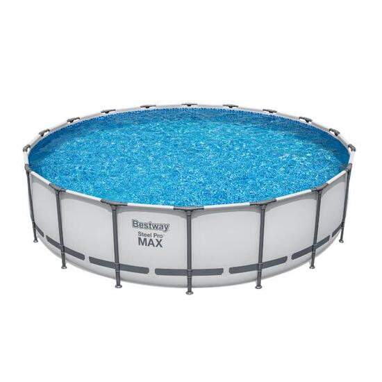 Bestway Piscine hors sol - Ronde - Steel Pro Max - 549 x 122 cm