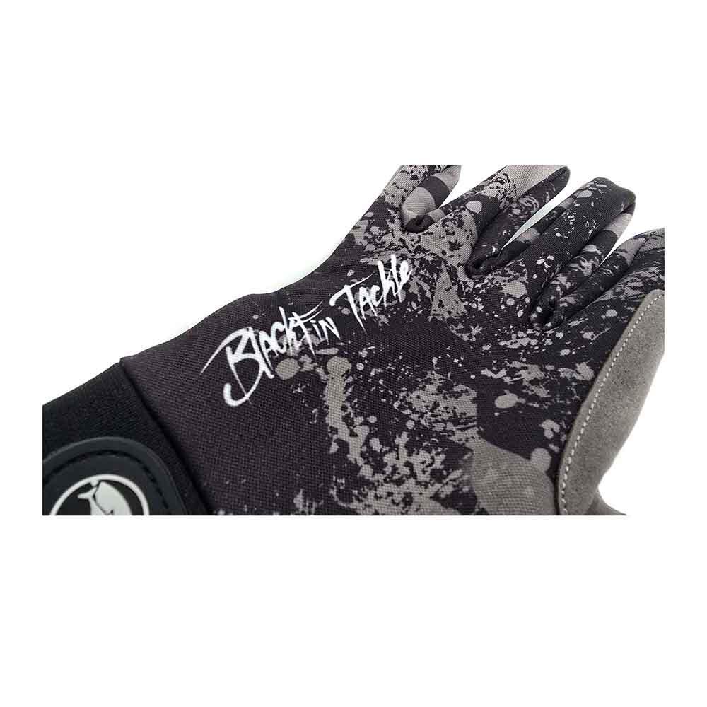 Guantes unisex BlackFin Tackle Popping antideslizantes con refuerzos 6/7