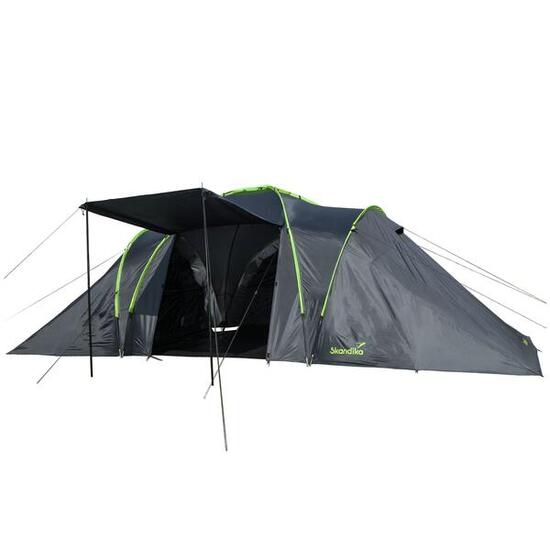 Tweedehands - Familie koepel kampeertent Daytona XXL - 3 Slaapcabines