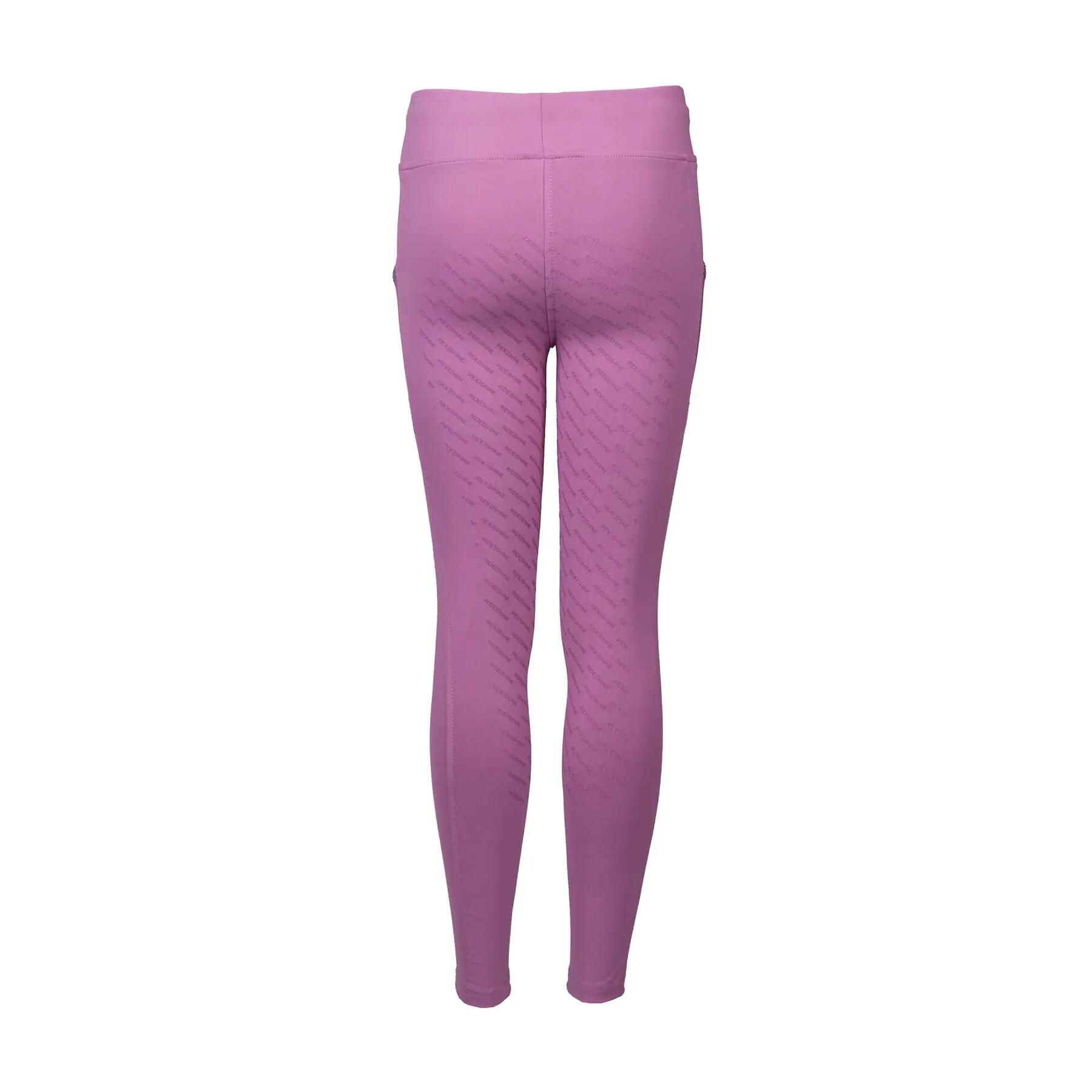 Dziewczęce legginsy jeździeckie Red Horse Mitsu