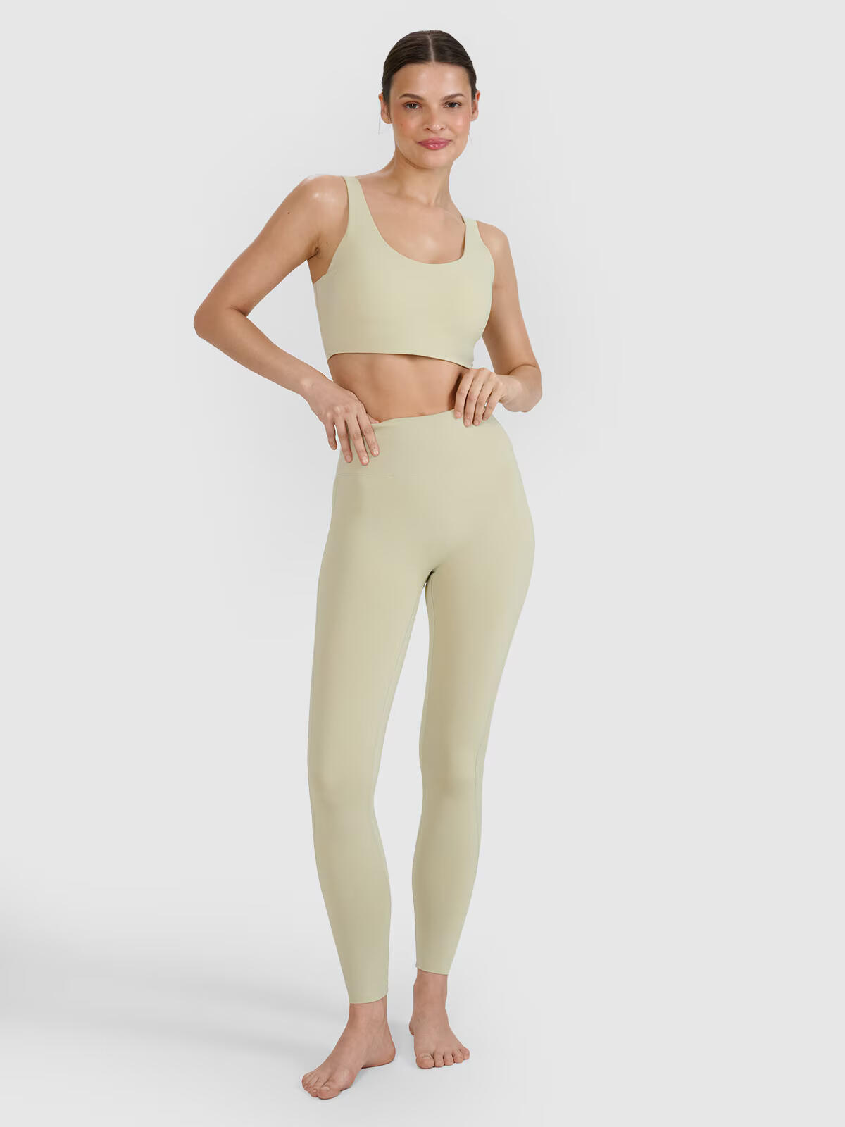 Legginsy do jogi i pilatesu szybkoschnące damskie 4F 4FWSS25TFTIF323