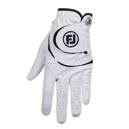 Gant de golf Footjoy pour enfants, blanc et noir