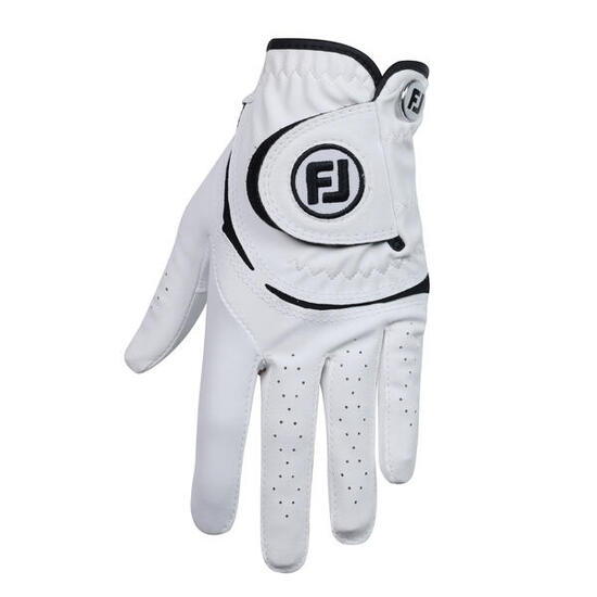 Gant de golf Footjoy pour enfants, blanc et noir