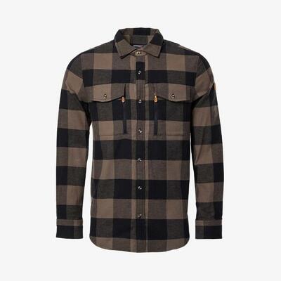 Heren hiking long_sleeve shirt breathable nordkap flannel ii