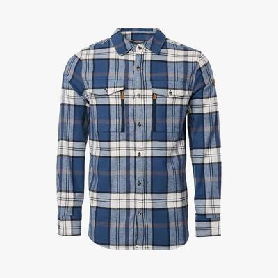 Heren hiking long_sleeve shirt breathable nordkap flannel ii