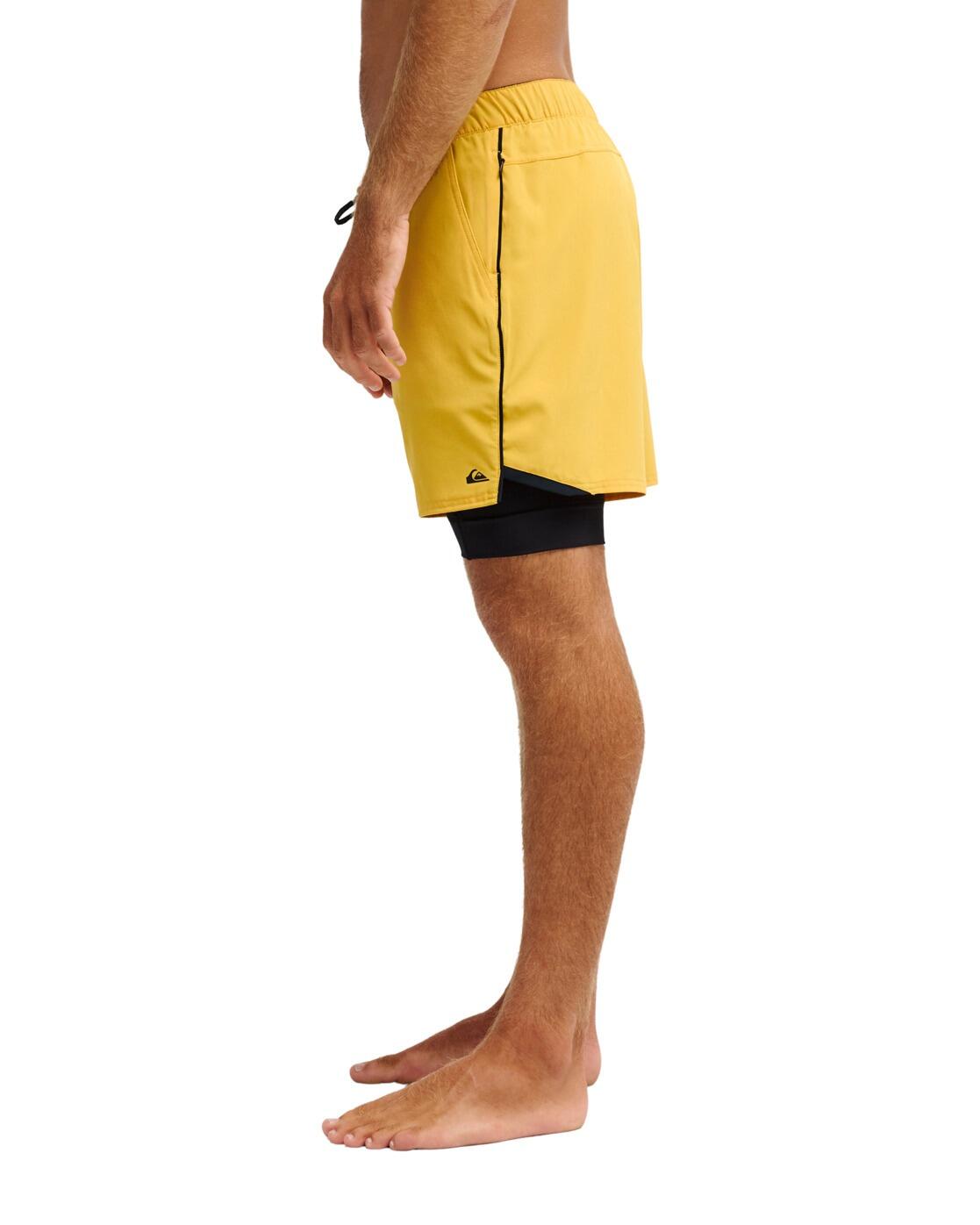 Boardshort anfibio HIGHLINE AMPHIBIAN 17" Amarillo Hombre 2/4