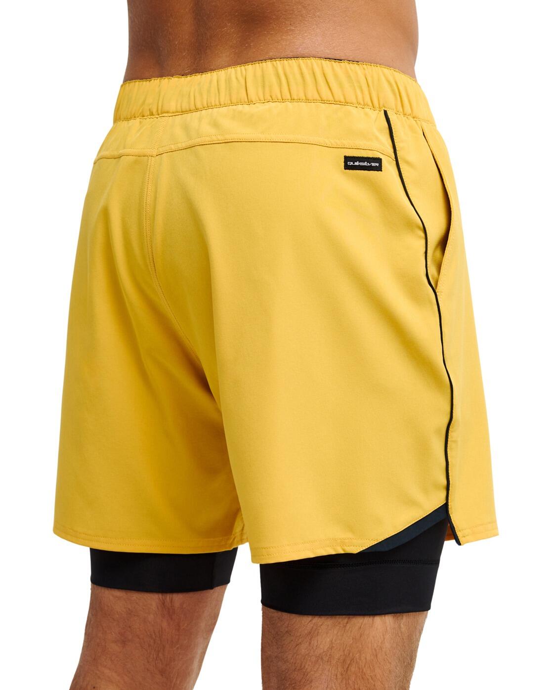 Boardshort anfibio HIGHLINE AMPHIBIAN 17" Amarillo Hombre 4/4