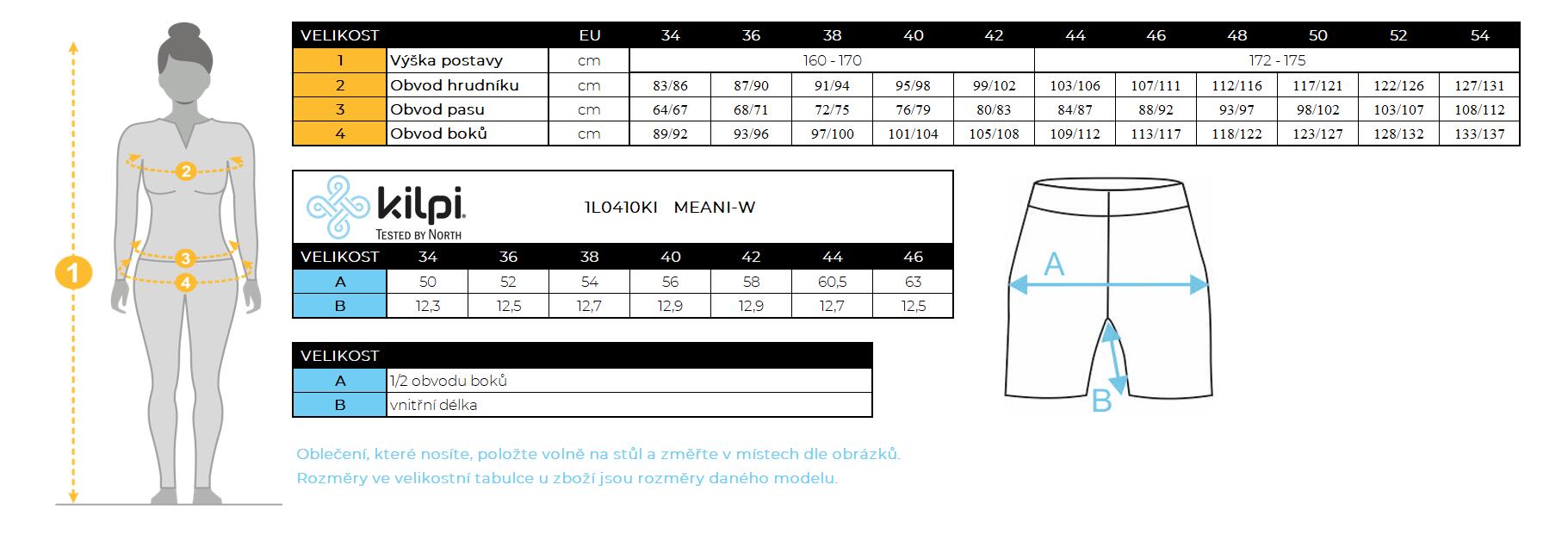 Short de sport et de loisirs pour femme Kilpi MEANI-W 7/7
