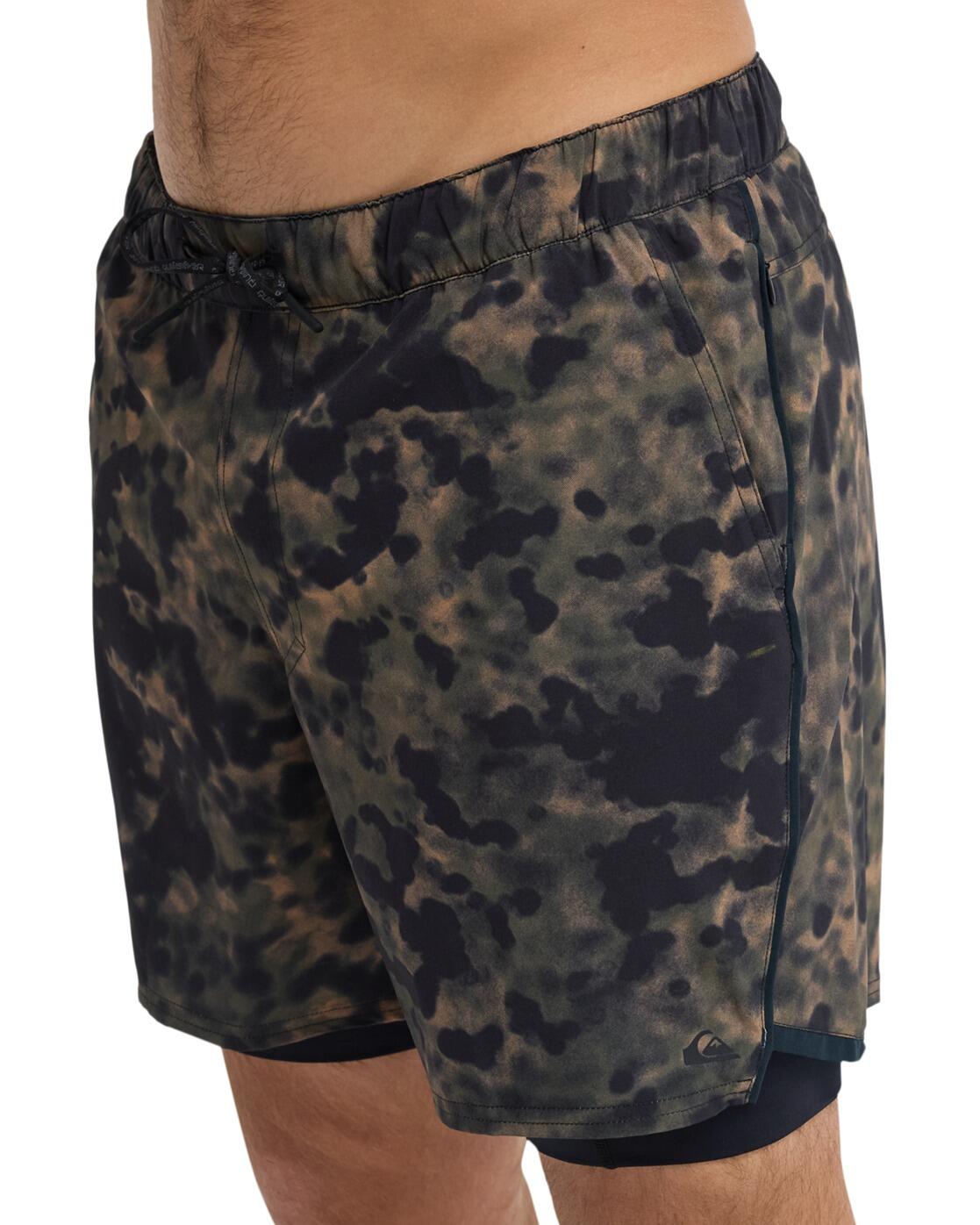 Boardshort Amphibian HIGHLINE AMPHIBIAN 17" Vert Homme 4/4
