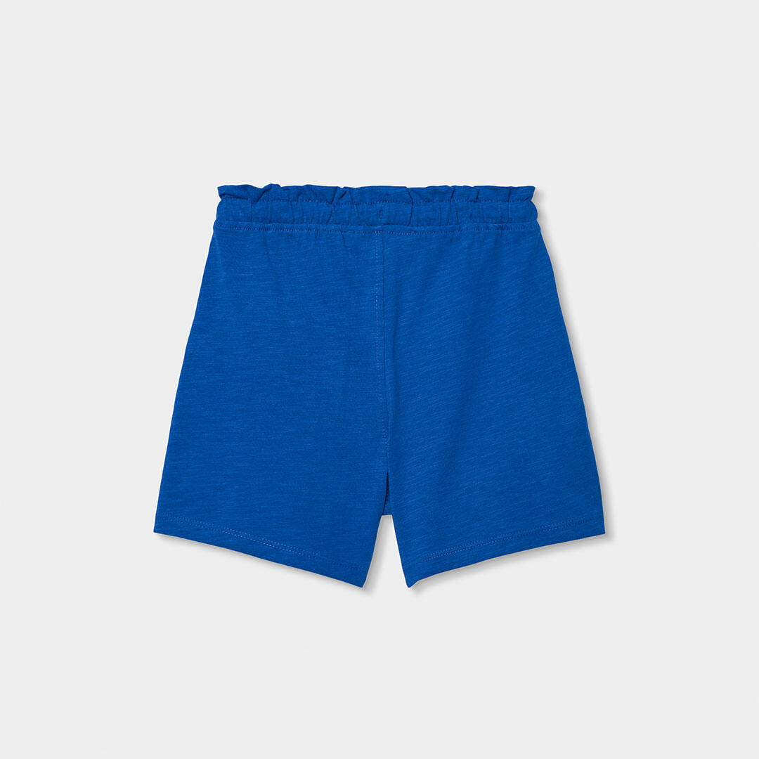 Shorts de verano de tenis kids niña boboli azul 2/4