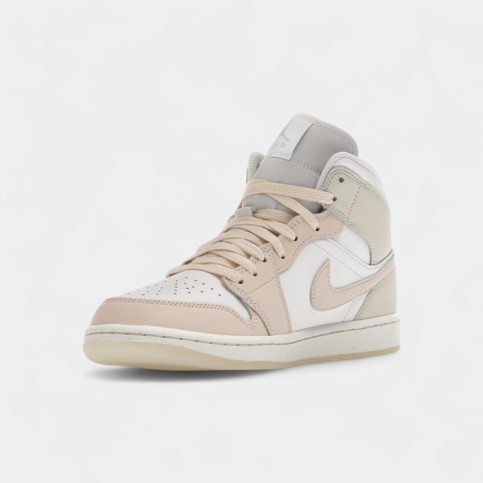 Jordan 1 Mid SE White Sea Glass Glacier Blue Guava Ice 3/4