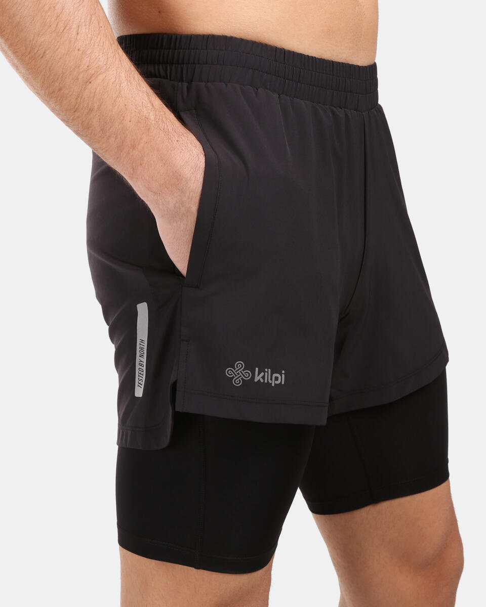 Hardloopshorts voor comfort en prestaties voor heren Kilpi BRAGA-M 3/7
