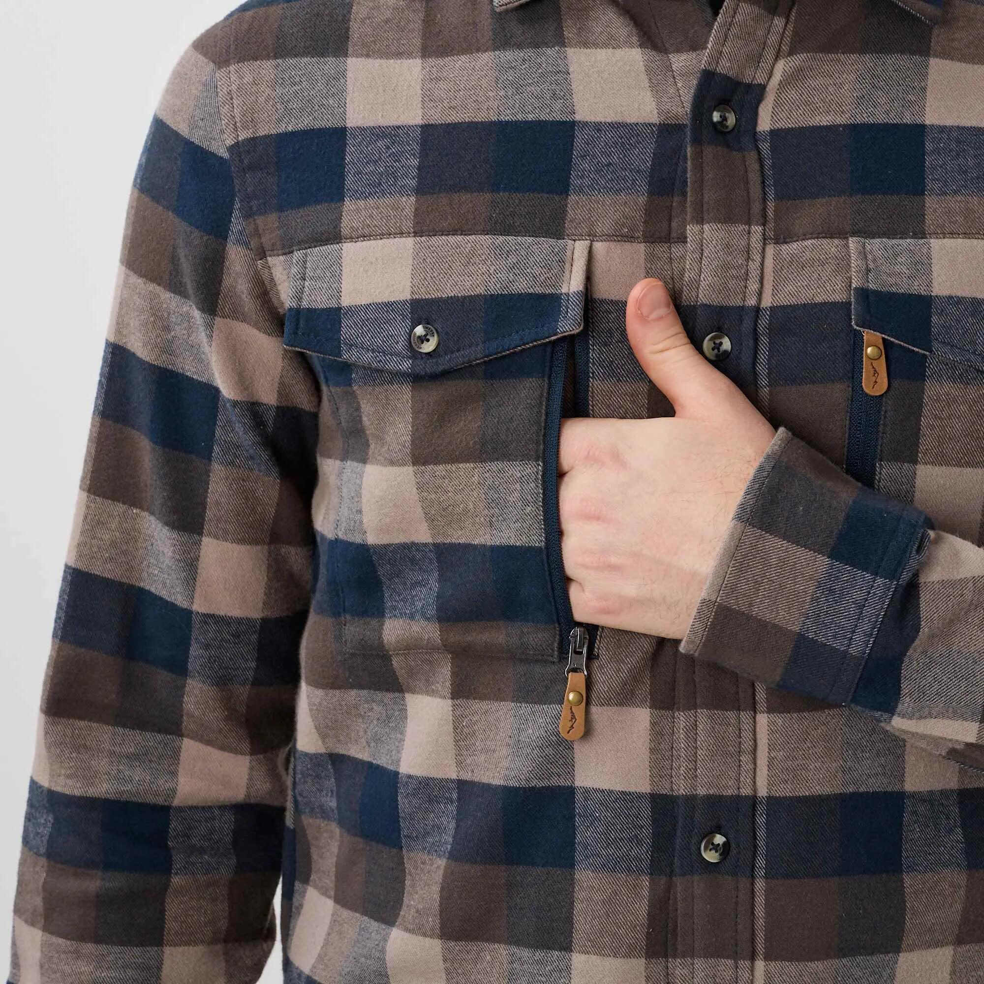Camisa De Manga Larga Senderismo Hombre Transpirable Nordkap 6/7