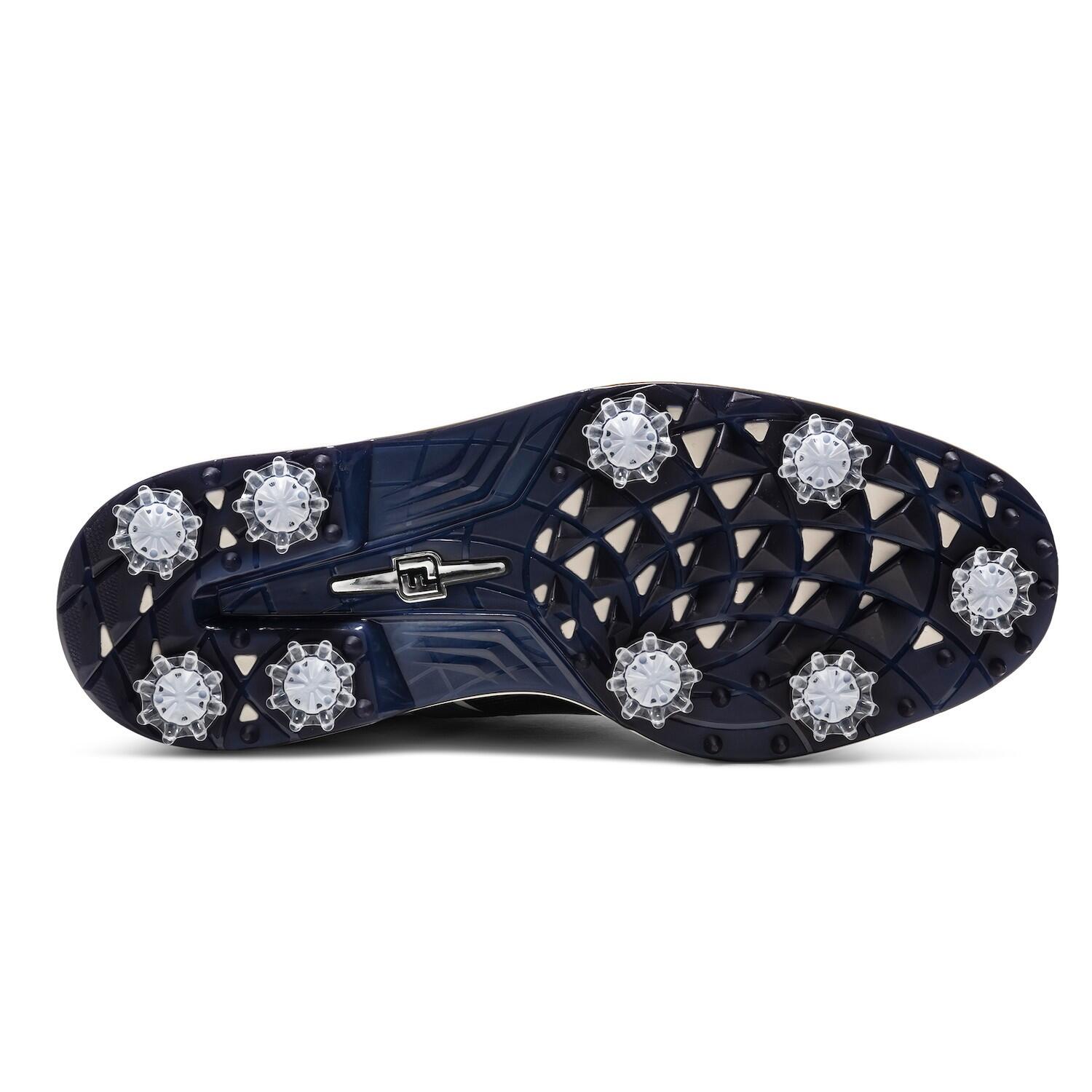 Zapatos Golf Footjoy Premiere Series Packard Hombre Blanco y Azul 3/7