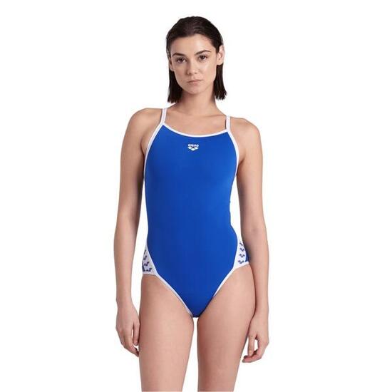 Maillot de bain Arena Icons Super Fly Back Solid Royal/Blanc