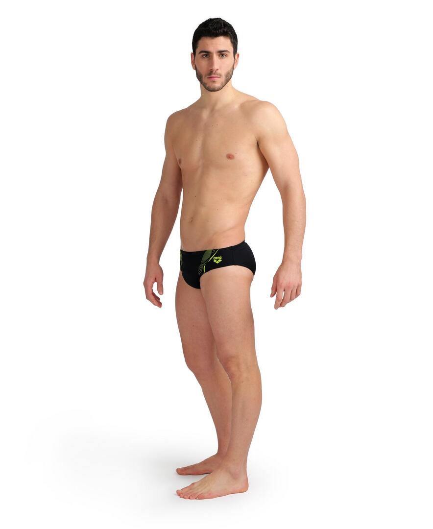 Kąpielówki męskie Arena Swim Briefs Graphic Training Swimsuit 105 3/7