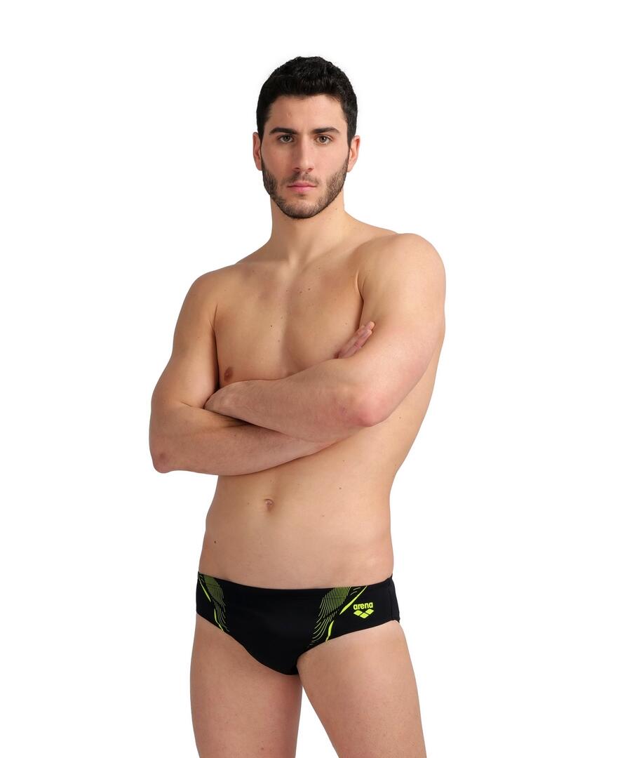 Kąpielówki męskie Arena Swim Briefs Graphic Training Swimsuit 105 1/7