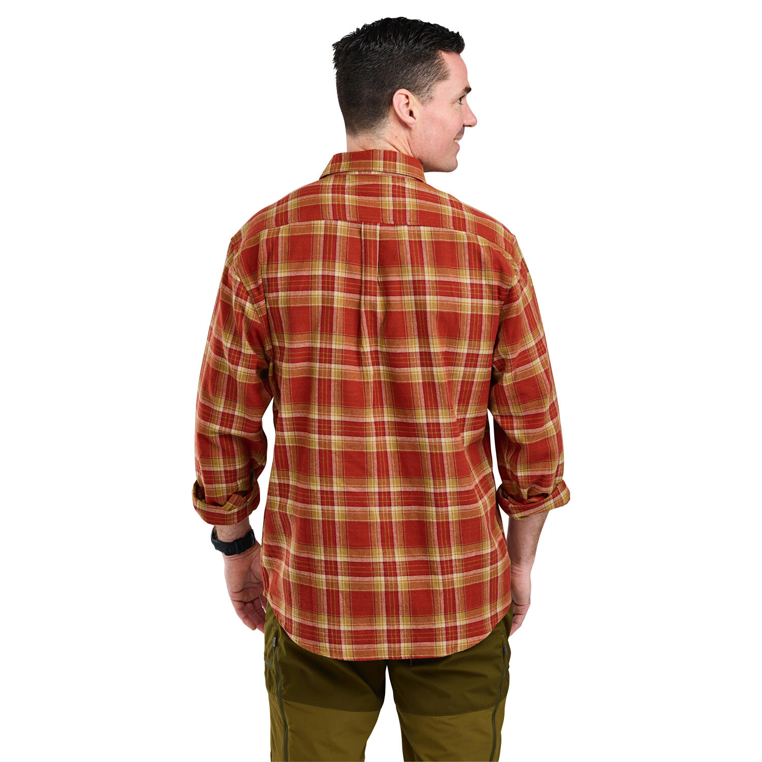 Pinewood Härjedalen Shirt Herren (Terracotta/D.Sand) Größe L 3/5