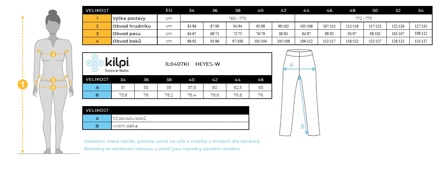 Damen-Laufhose Kilpi HEYES-W 6/6