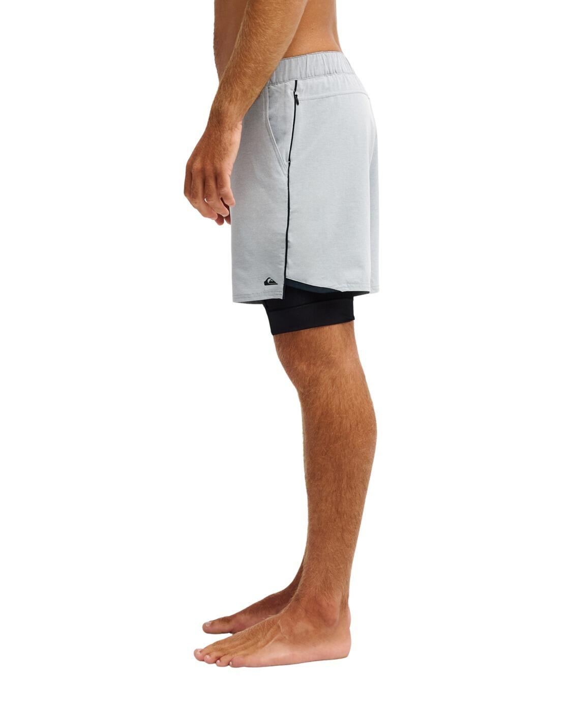 Boardshort anfibio HIGHLINE AMPHIBIAN 17" Gris Hombre 3/4