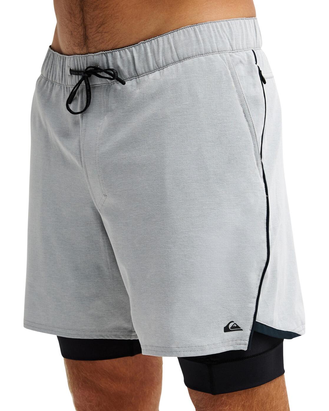 Boardshort anfibio HIGHLINE AMPHIBIAN 17" Gris Hombre 4/4