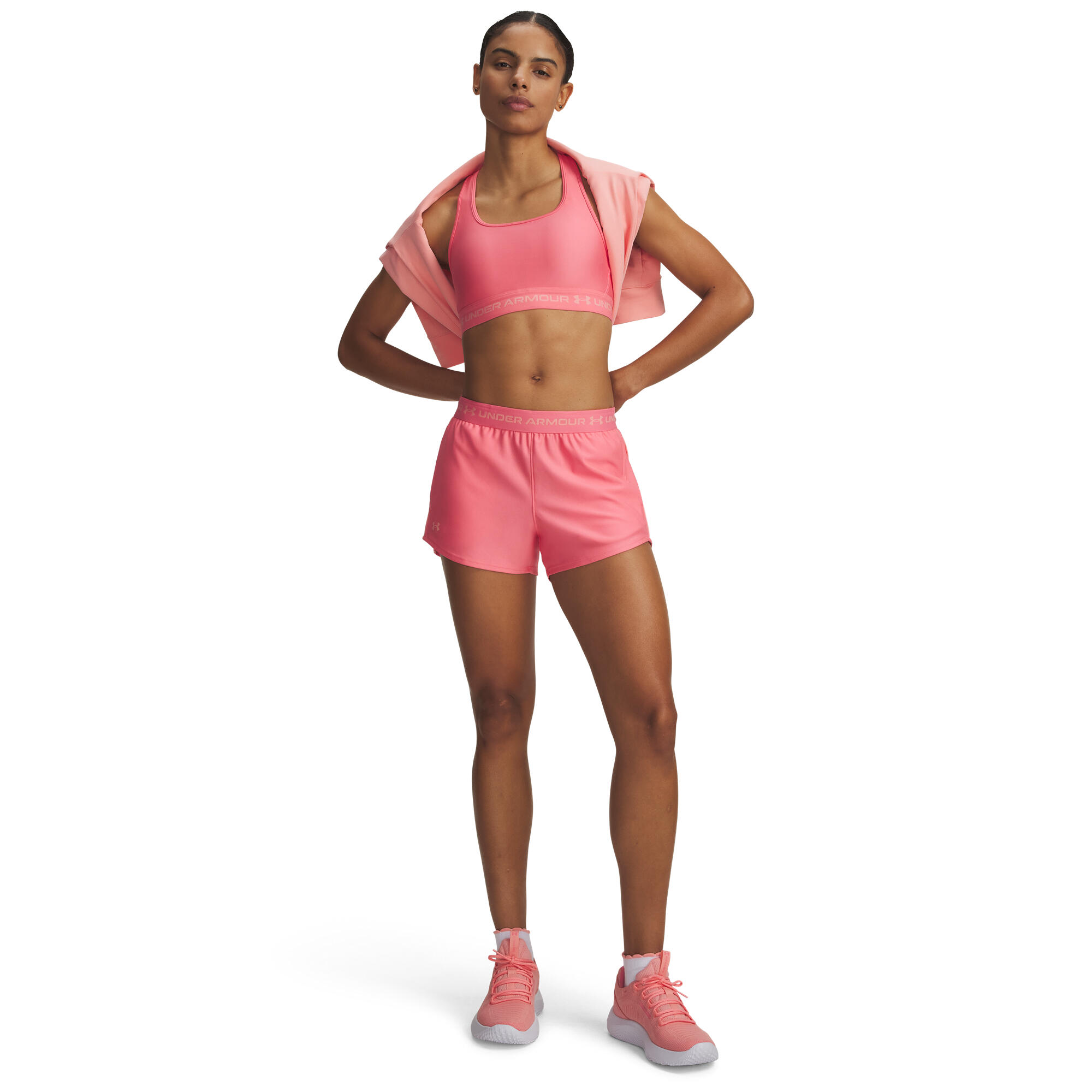 Under Armour Damen Short Tech Play Up Shorts 1389882 2/5