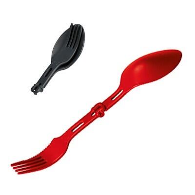 Spork turystyczny czerwony 2/2