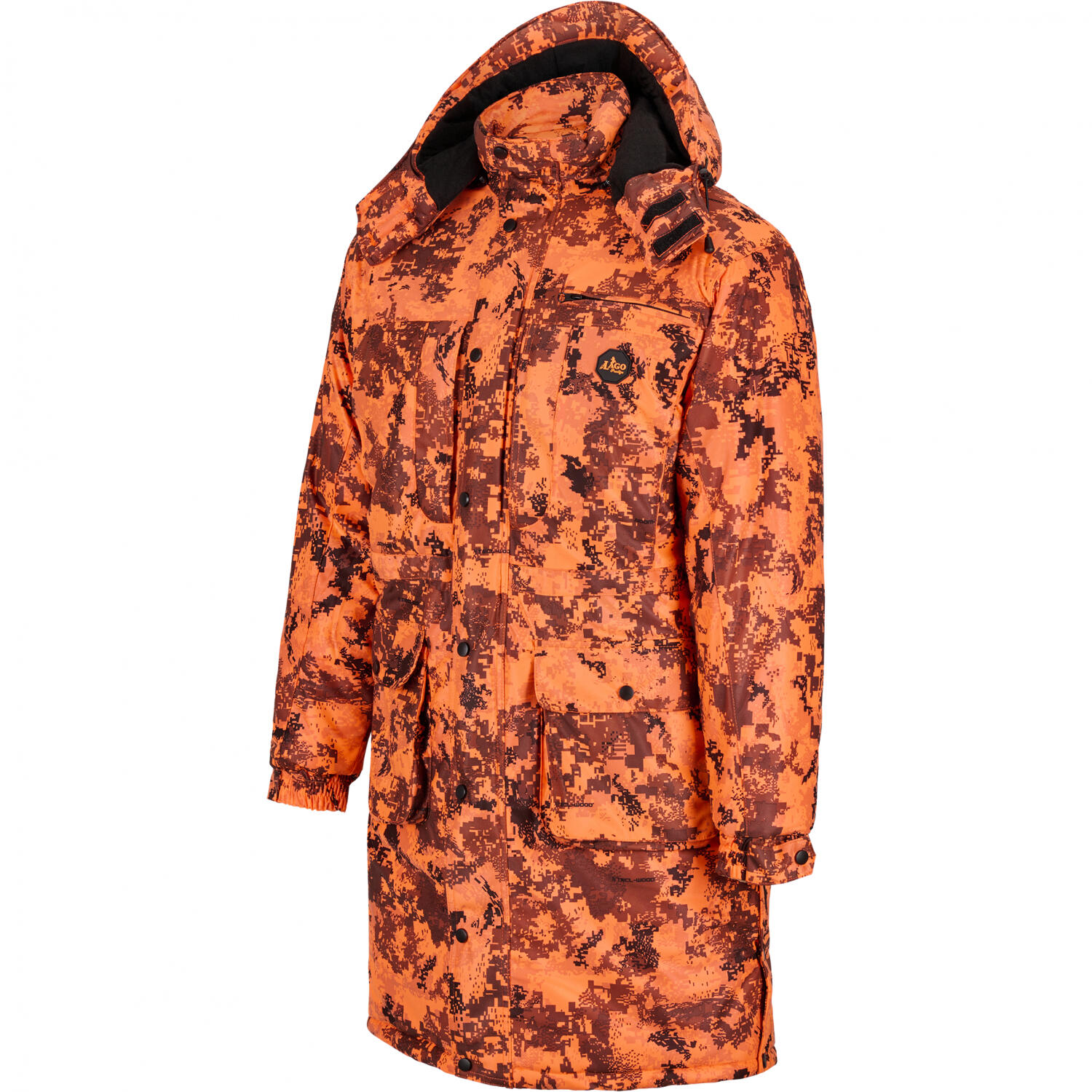 il Lago Prestige Parka Arctic Herren (Orange Camouflage) Größe XL 3/5