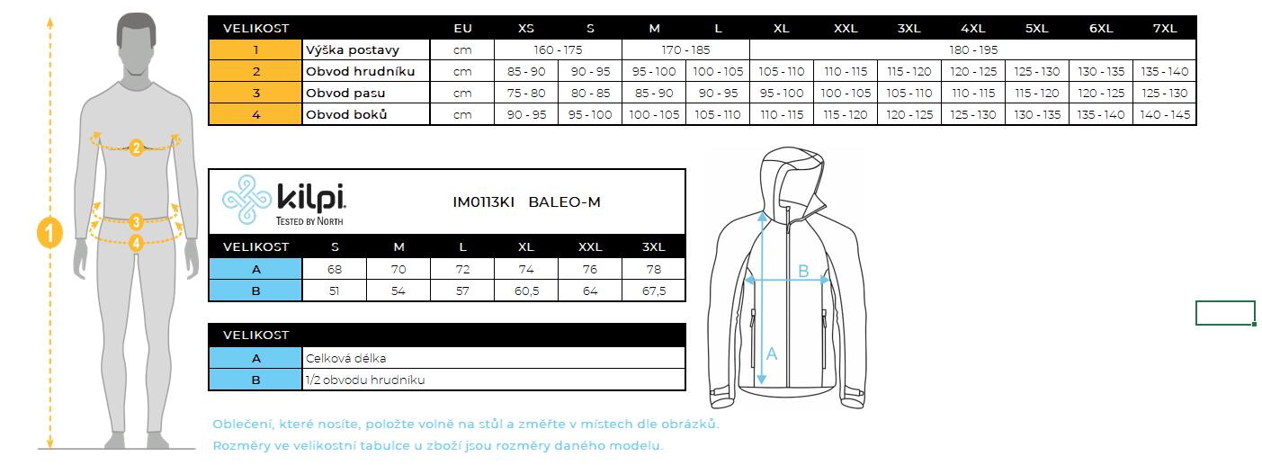 Veste de running softshell pour homme Kilpi BALEO-M 7/7