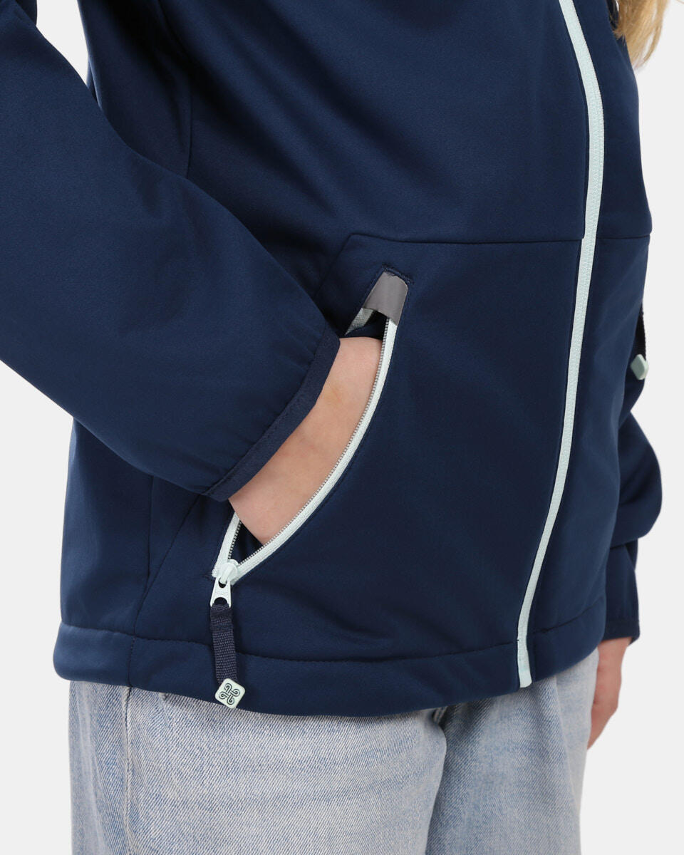 Veste softshell pour fille Kilpi ONTAVIA-JG 3/5