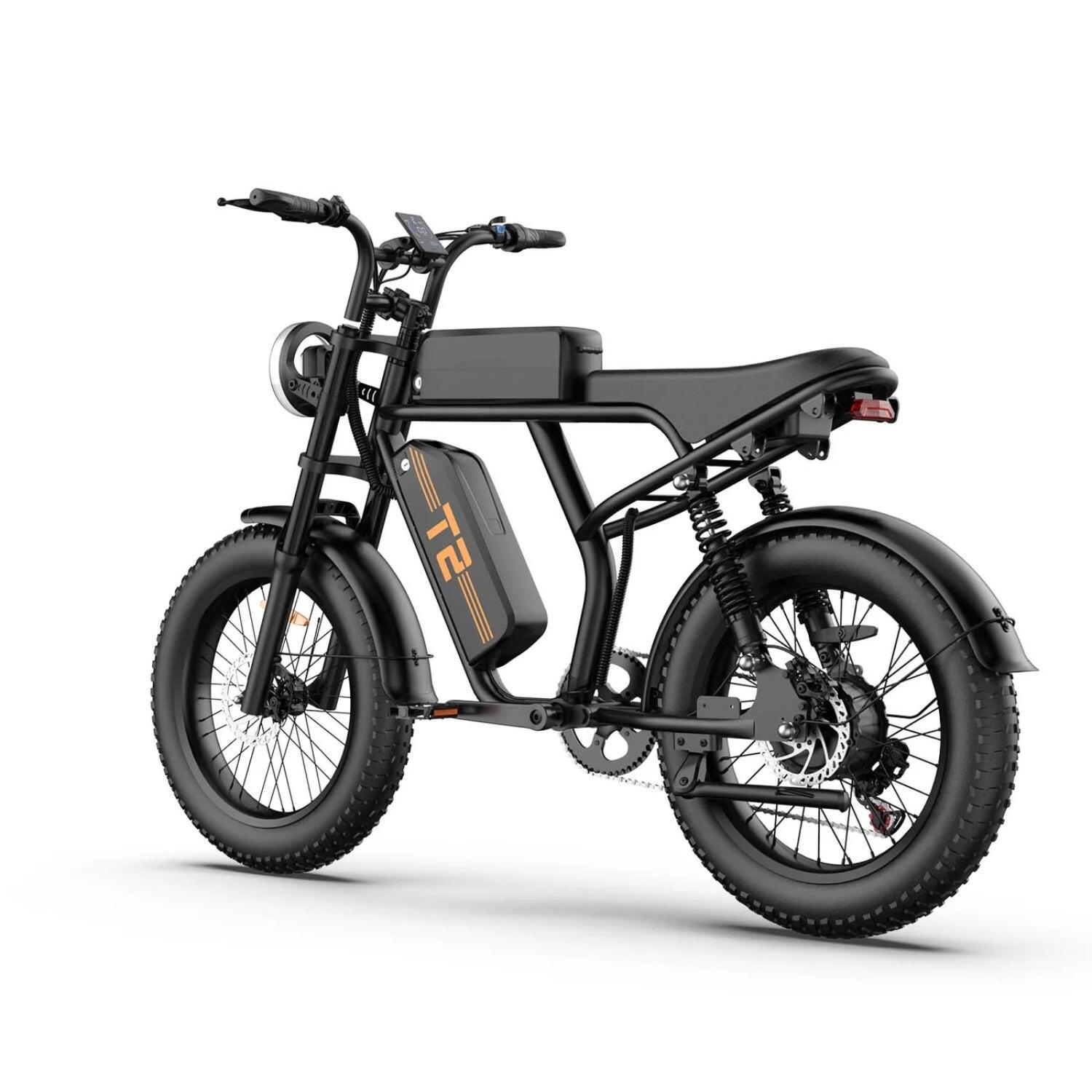URLIFE T2 Elektrische Fiets 250W Batterij 48V 15.6Ah Zwart 5/5
