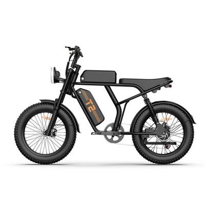 Urlife t2 elektrische fiets 250w batterij 48v 15.6ah zwart