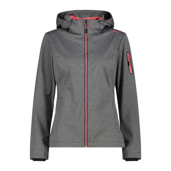 CMP Damen Softshelljacke Woman Jacket Zip Hood 39A5016M
