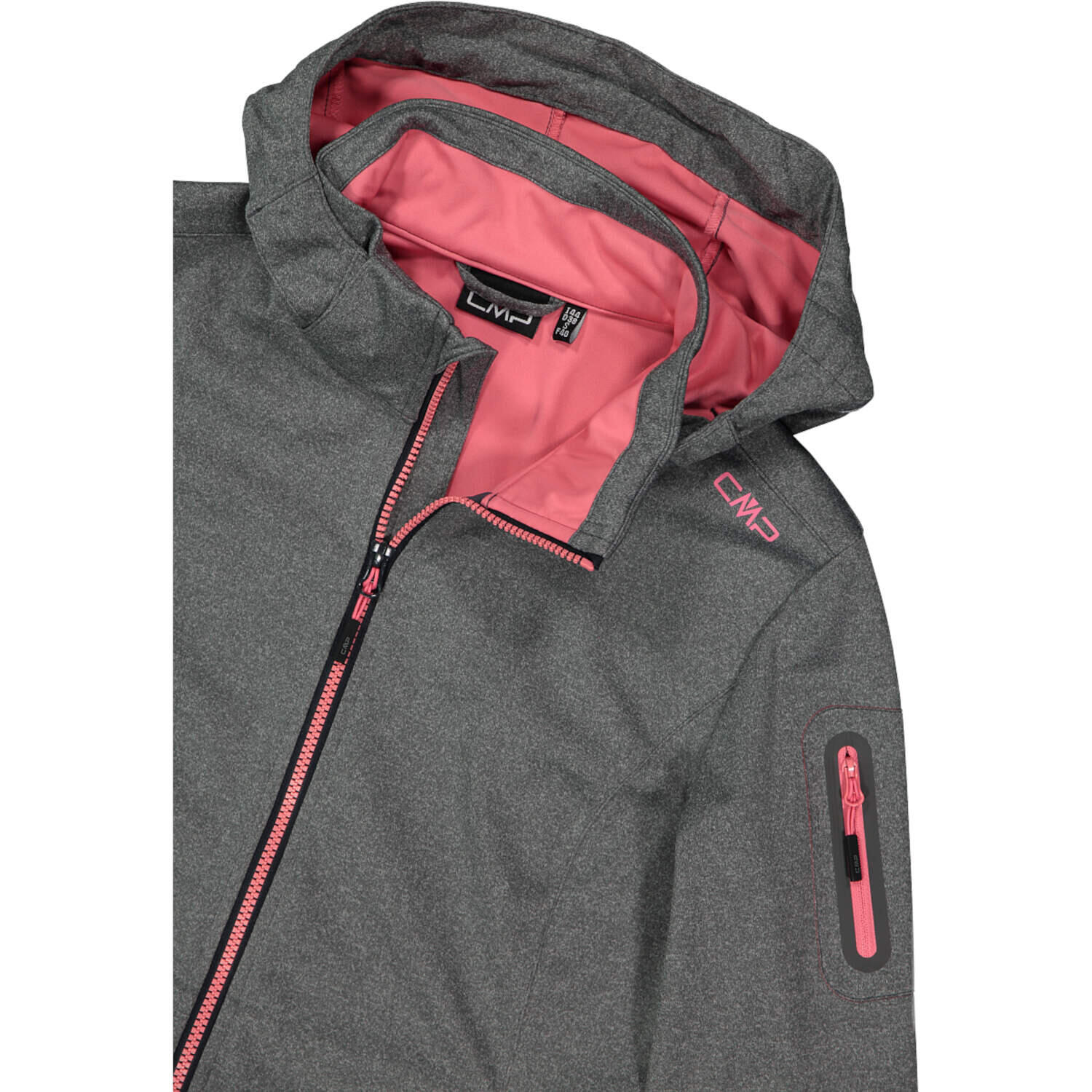 CMP Damen Softshelljacke Woman Jacket Zip Hood 39A5016M 5/11