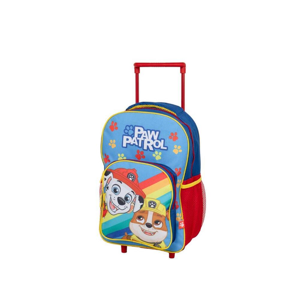 Paw Patrol Marshall and Rubble Backpack and Trolley for Preschool and Leisure Ti