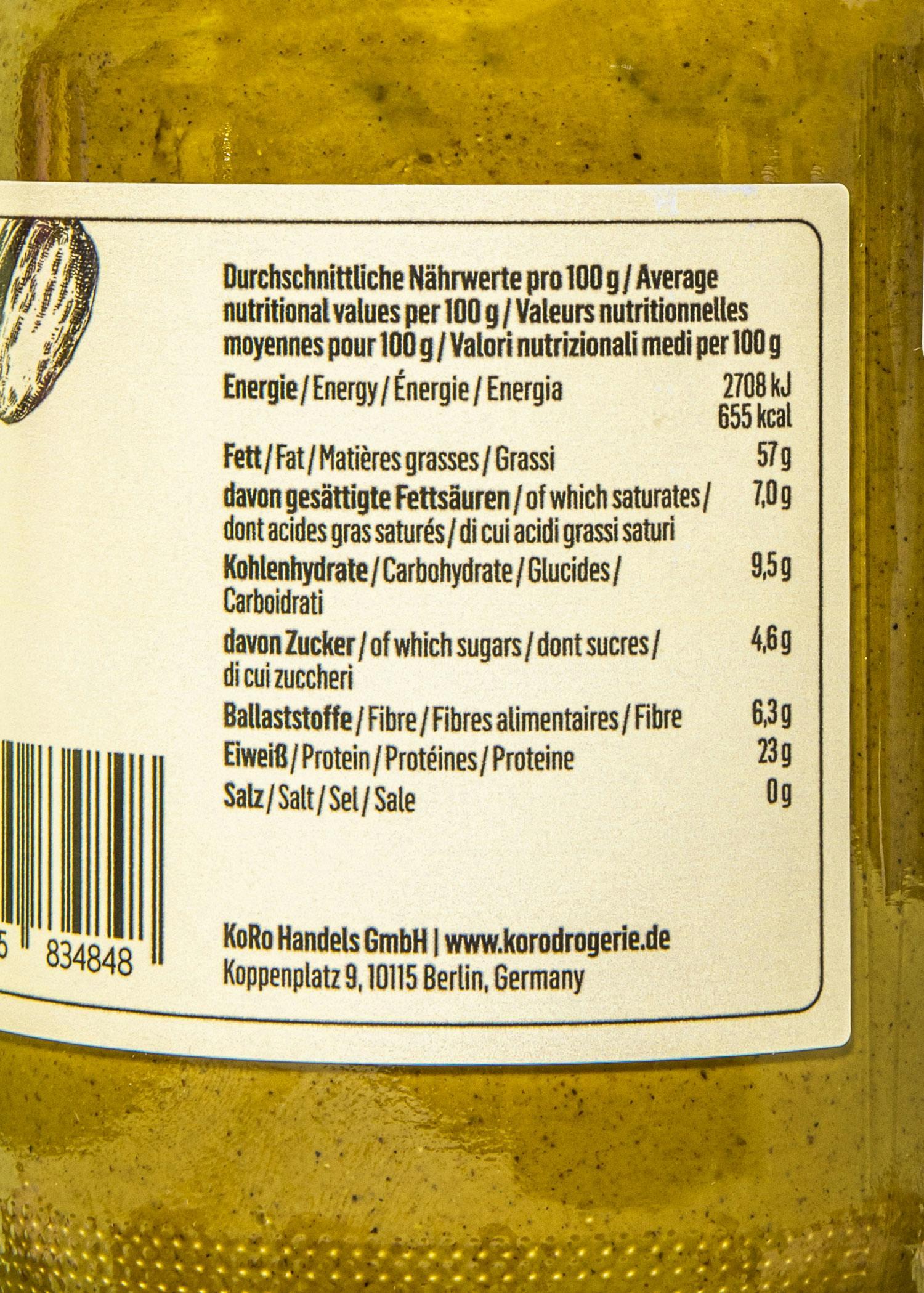 Purée de pistaches 6 x 500 g 5/7