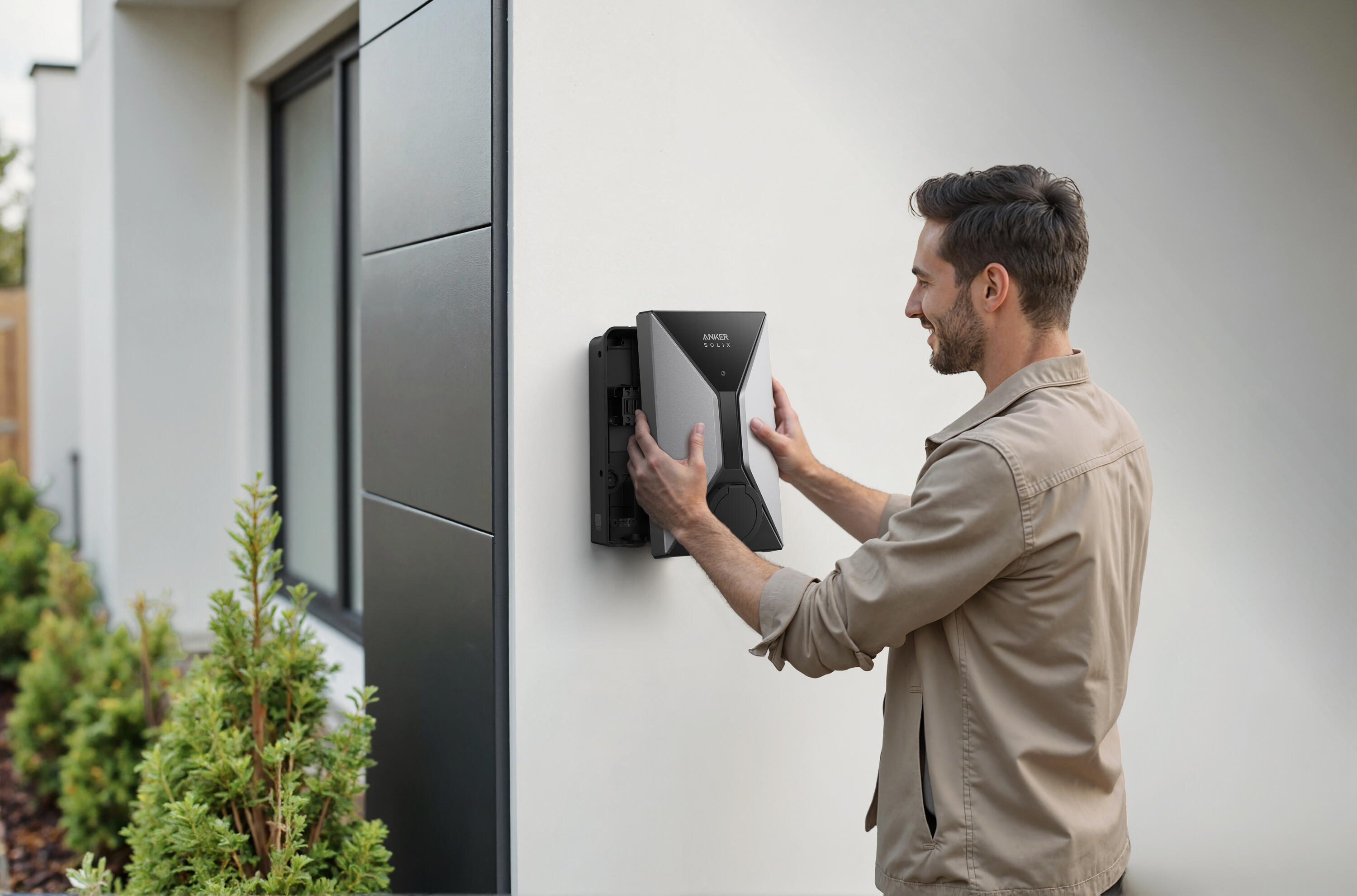 Anker SOLIX V1 SOCKET EV wallbox 22 kW met klep app 5/7