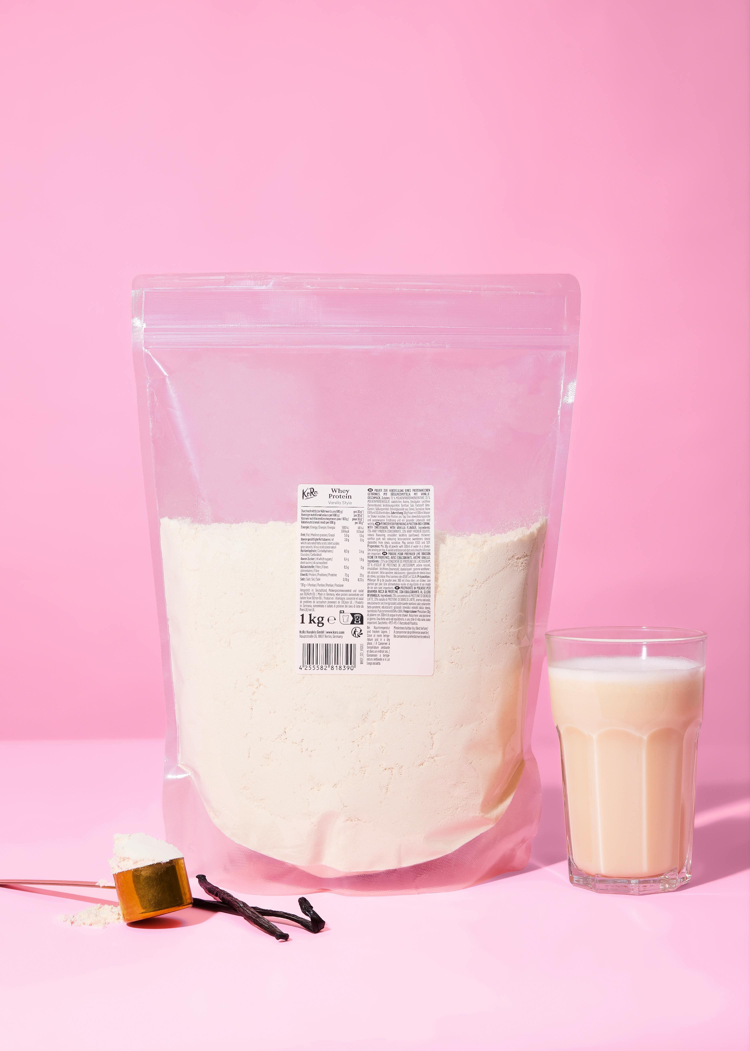 Whey protéine à la vanille 1 kg 2/6