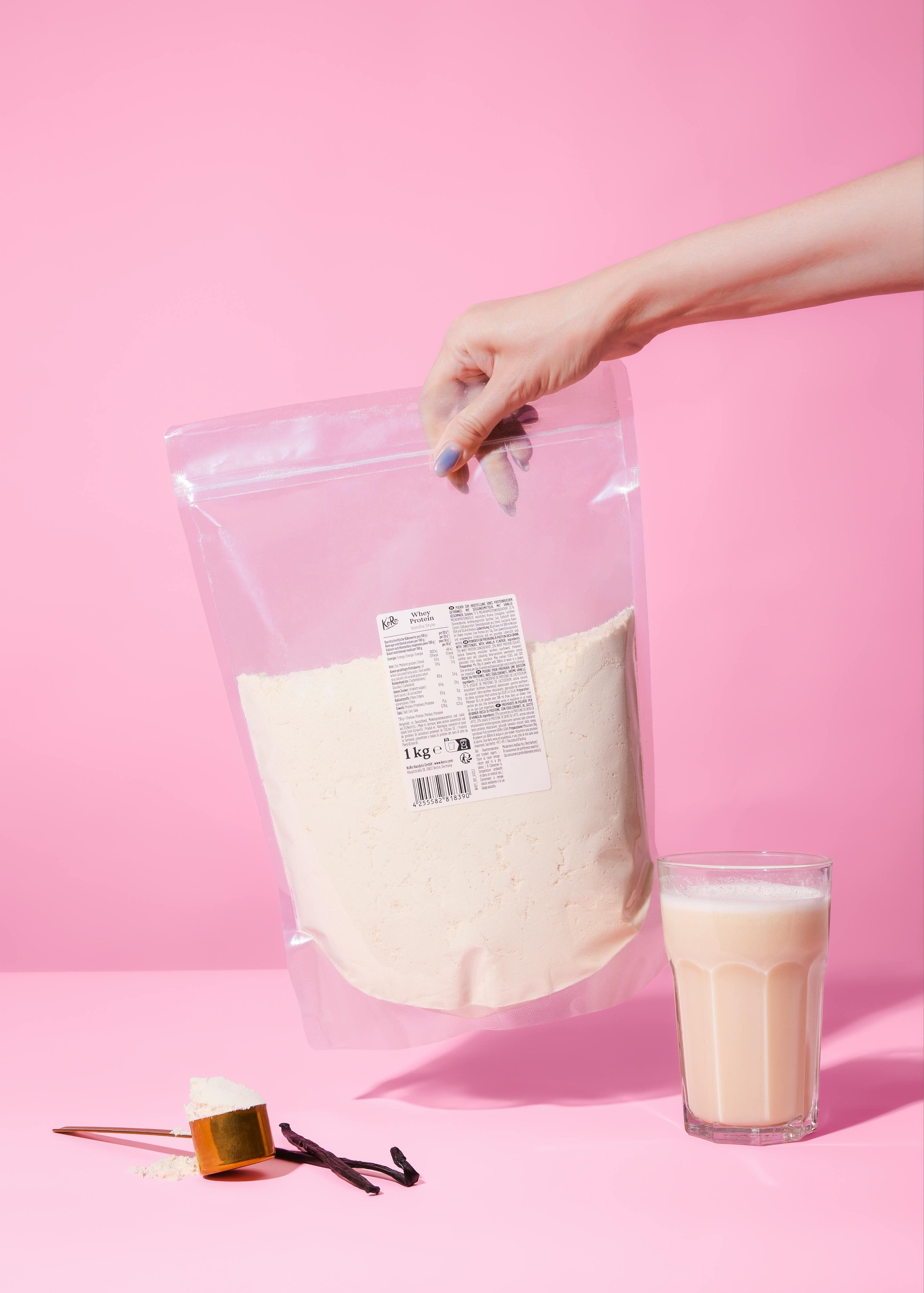 Whey protéine à la vanille 1 kg 4/6