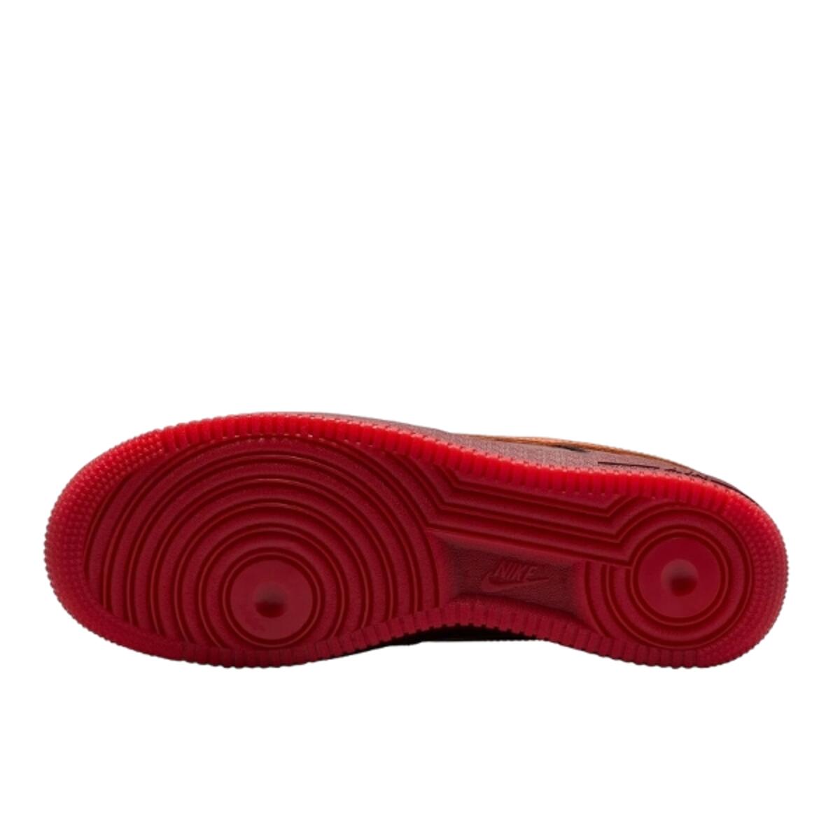 Chaussures  Air Force 1 Low Patent Leather Dark Team Red Safety Orange 5/5
