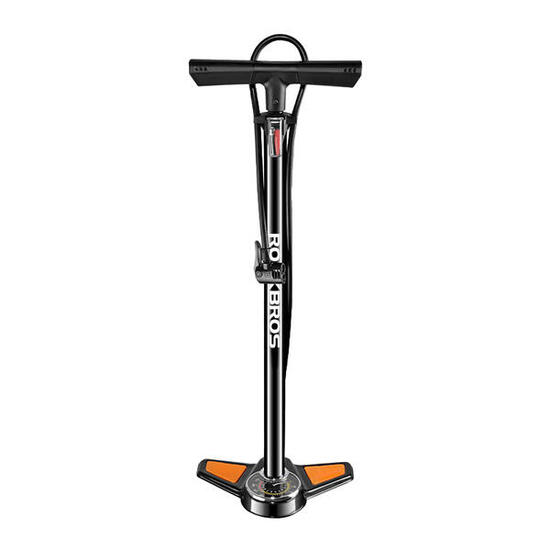 Rockbros Boden-Fahrradpumpe mit Manometer